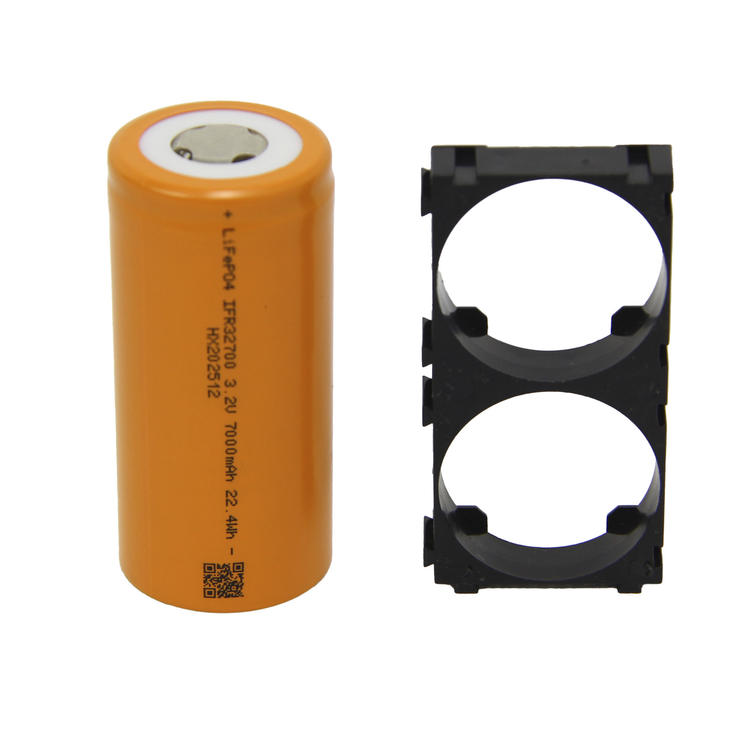Аккумулятор LiFePO4 32700 7ah 3,2v с холдером